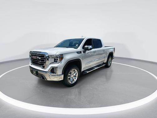 Summit White 2021 GMC Sierra 1500 SLT