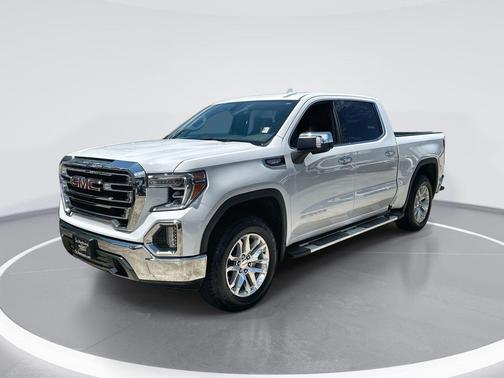 Summit White 2021 GMC Sierra 1500 SLT