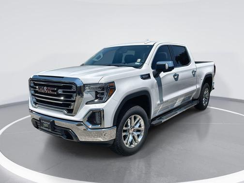 Summit White 2021 GMC Sierra 1500 SLT