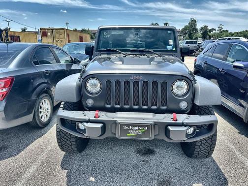 Granite Crystal Metallic Clearcoat 2018 Jeep Wrangler JK Unlimited Rubicon