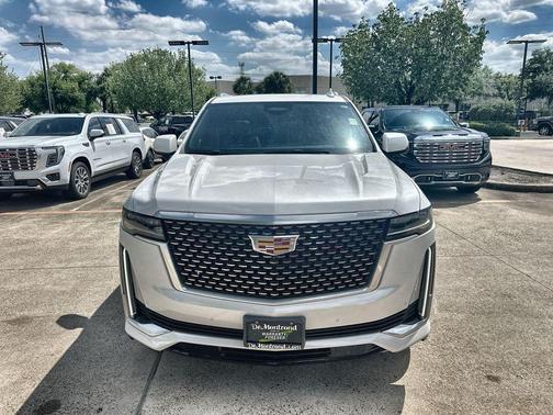 Crystal White Tricoat 2023 Cadillac Escalade Premium Luxury