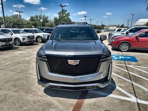 Satin Steel Metallic 2021 Cadillac Escalade ESV Sport