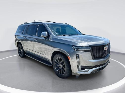 Satin Steel Metallic 2021 Cadillac Escalade ESV Sport