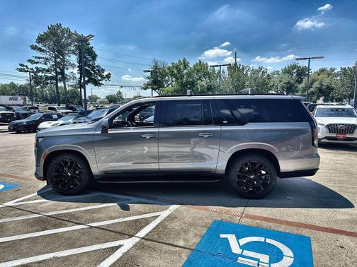 Satin Steel Metallic 2021 Cadillac Escalade ESV Sport