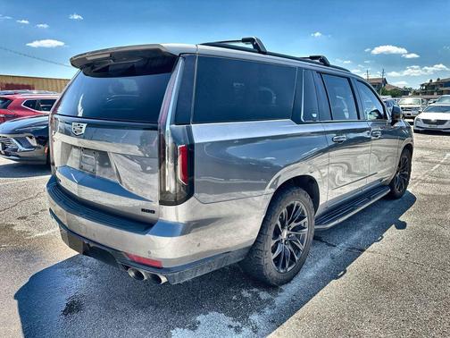 Satin Steel Metallic 2021 Cadillac Escalade ESV Sport