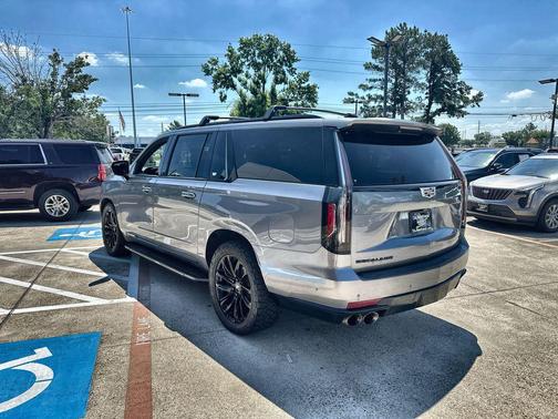 Satin Steel Metallic 2021 Cadillac Escalade ESV Sport