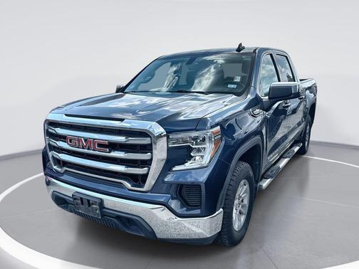Pacific Blue Metallic 2020 GMC Sierra 1500 SLE