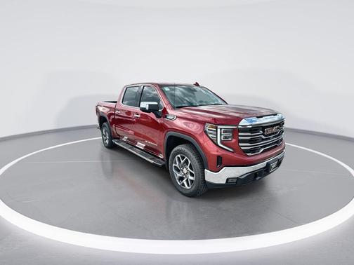 Volcanic Red Tintcoat 2026 GMC Sierra 1500 SLT