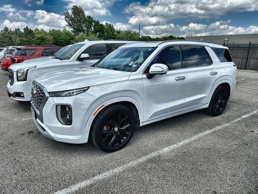 Hyper White 2021 Hyundai PALISADE Limited