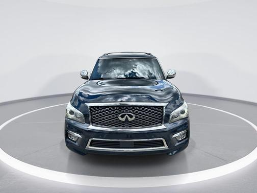 Hermosa Blue 2017 INFINITI QX80 Limited