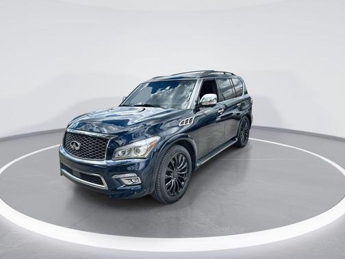 Hermosa Blue 2017 INFINITI QX80 Limited