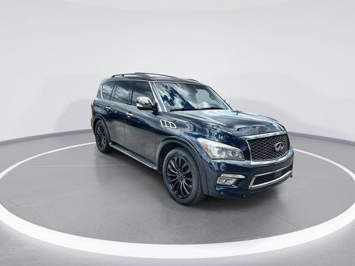Hermosa Blue 2017 INFINITI QX80 Limited