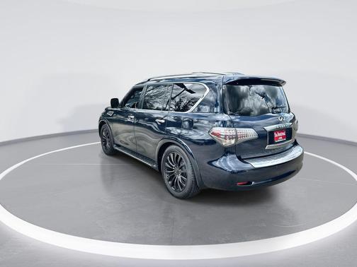 Hermosa Blue 2017 INFINITI QX80 Limited