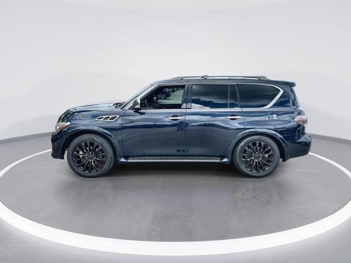 Hermosa Blue 2017 INFINITI QX80 Limited