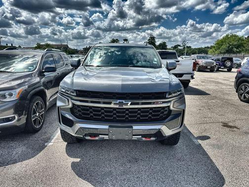 Satin Steel Metallic 2021 Chevrolet Tahoe 4WD Z71