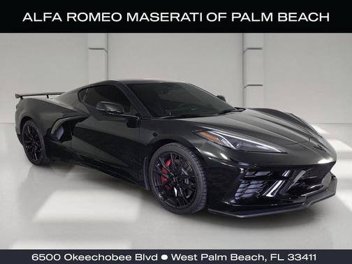 Black 2026 Chevrolet Corvette Stingray w/2LT