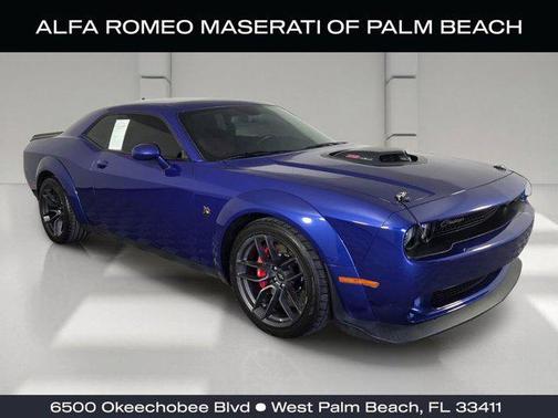 Indigo Blue 2022 Dodge Challenger R/T Scat Pack Widebody