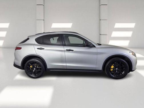 Silverstone Gray Metallic 2019 Alfa Romeo Stelvio Ti Sport
