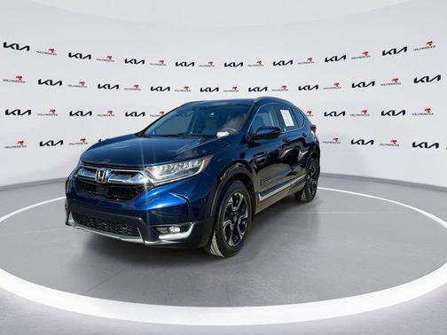 Obsidian Blue Pearl 2017 Honda CR-V Touring