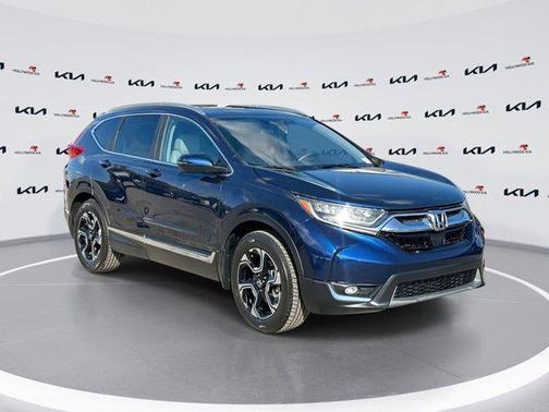 Obsidian Blue Pearl 2017 Honda CR-V Touring