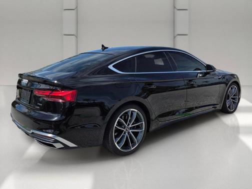 Mythos Black Metallic 2021 Audi A5 Sportback 45 S Line Premium Plus