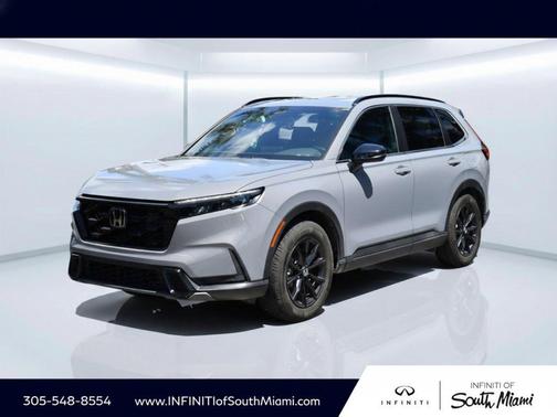 Urban Gray Pearl 2024 Honda CR-V Hybrid Sport FWD