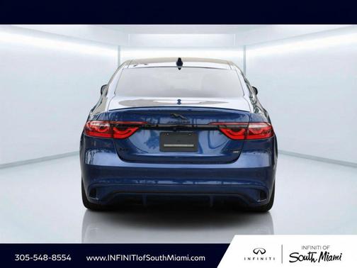 Bluefire Blue Metallic 2022 Jaguar XF R-Dynamic SE P300 AWD Automatic