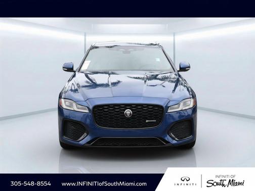 Bluefire Blue Metallic 2022 Jaguar XF R-Dynamic SE P300 AWD Automatic