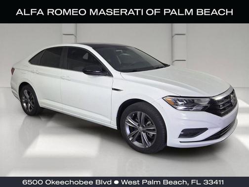 White 2019 Volkswagen Jetta 1.4T R-Line