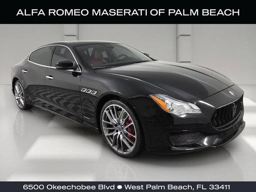 Black 2017 Maserati Quattroporte GTS GranSport