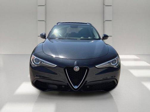 Vulcano Black Metallic 2019 Alfa Romeo Stelvio Sport