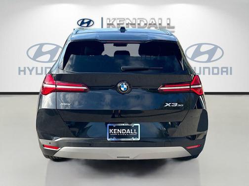 Black Sapphire Metallic 2025 BMW X3 30 xDrive