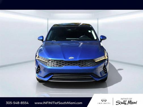 Sapphire Blue 2021 Kia K5 EX
