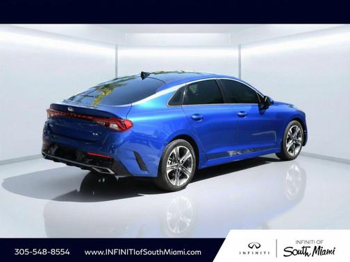 Sapphire Blue 2021 Kia K5 EX