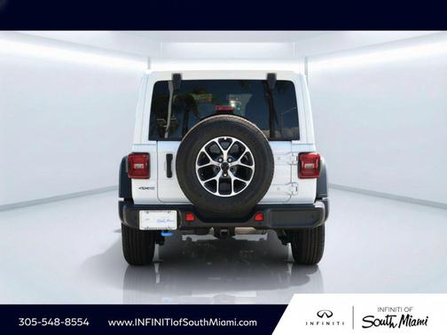 Bright White Clearcoat 2024 Jeep Wrangler 4xe Willys