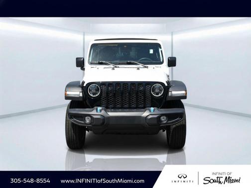 Bright White Clearcoat 2024 Jeep Wrangler 4xe Willys