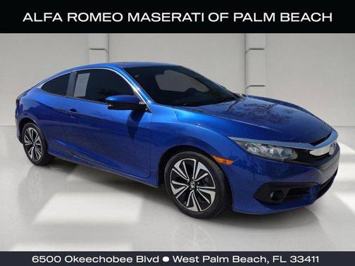 Aegean Blue Metallic 2018 Honda Civic EX-T
