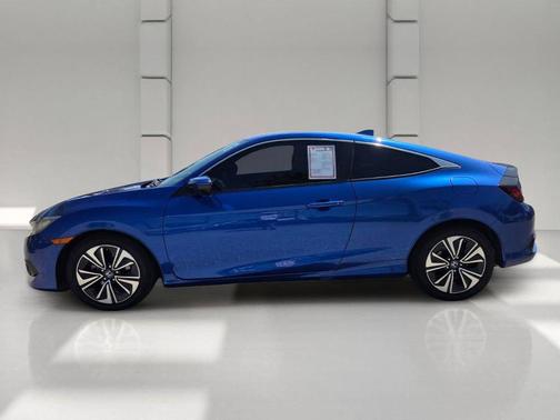 Aegean Blue Metallic 2018 Honda Civic EX-T