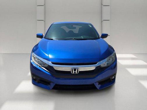 Aegean Blue Metallic 2018 Honda Civic EX-T