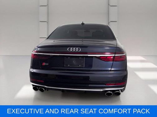 Blue 2024 Audi S8 4.0T