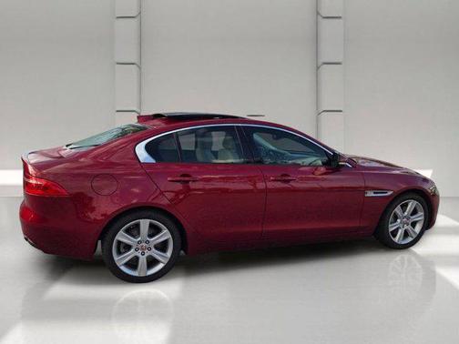 Red 2017 Jaguar XE 25t Premium