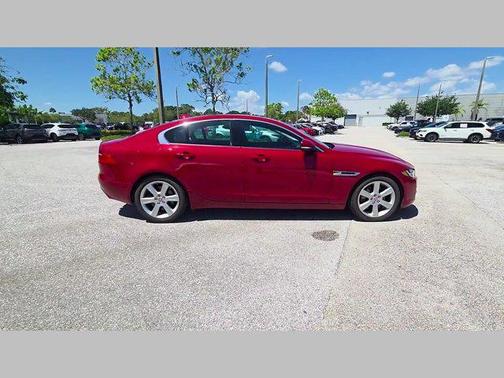 Red 2017 Jaguar XE 25t Premium