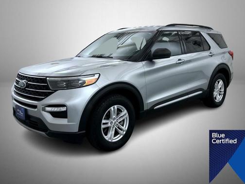 Iconic Silver Metallic 2020 Ford Explorer XLT