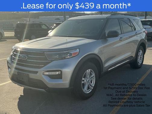 Iconic Silver Metallic 2020 Ford Explorer XLT