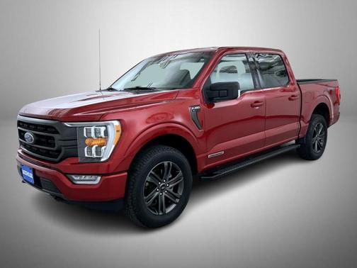 Rapid Red Metallic Tinted Clearcoat 2021 Ford F-150 XLT