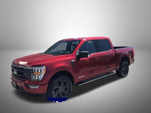 Rapid Red Metallic Tinted Clearcoat 2021 Ford F-150 XLT
