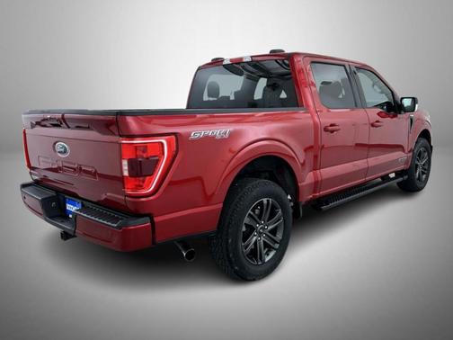 Rapid Red Metallic Tinted Clearcoat 2021 Ford F-150 XLT