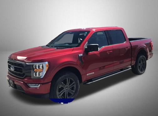 Rapid Red Metallic Tinted Clearcoat 2021 Ford F-150 XLT