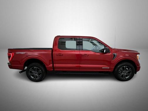 Rapid Red Metallic Tinted Clearcoat 2021 Ford F-150 XLT