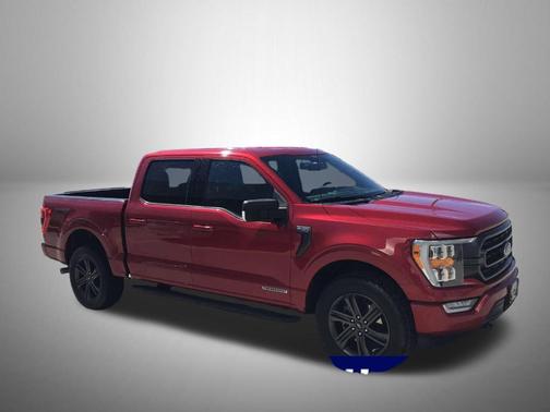 Rapid Red Metallic Tinted Clearcoat 2021 Ford F-150 XLT